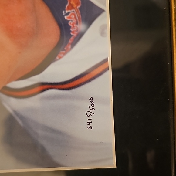 Chipper Jones Framed Art - Picture 2 of 5